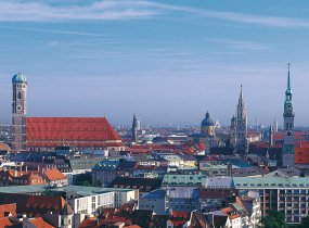 Stadtpanorama München © DigitalVision